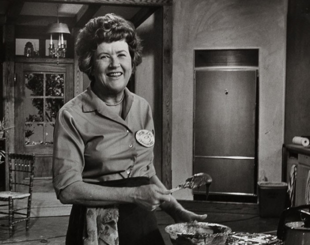 The secret to Julia Child's success was she mixed humour with pedagogy. says grand nephew Alex Prud'homme. (Harvard University, Schlesinger Library on the History of Woman in America)